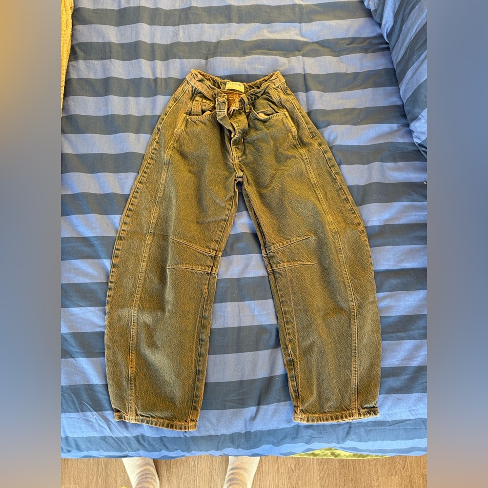 Free People Barrel Jean